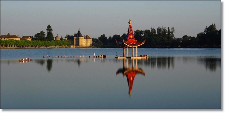 La pagode sur le lac, de Jean Sébastien Tacher <a href=