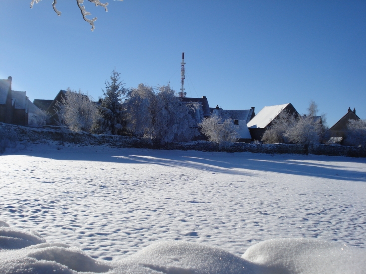 Neige de décembre 2010 - Mont-Saint-Vincent