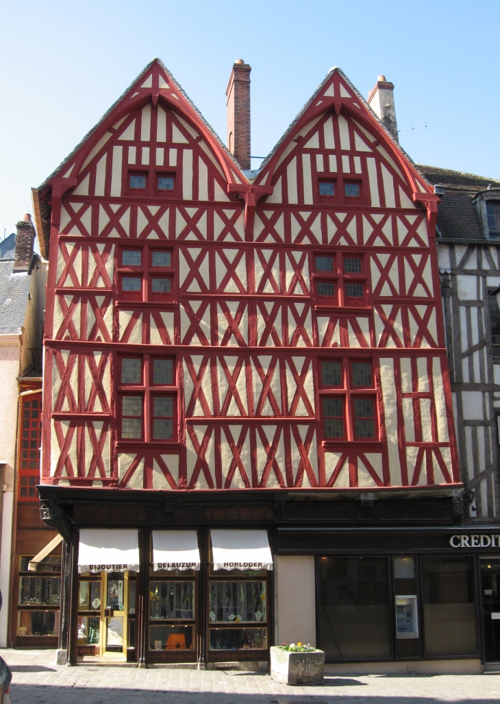 Maison à pans de bois - Auxerre