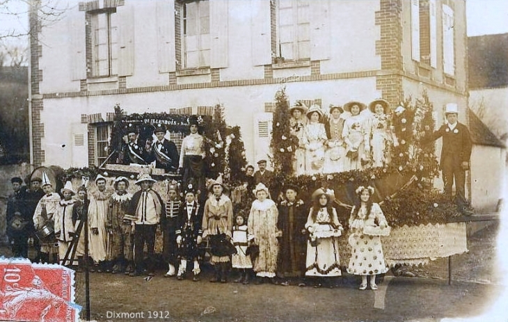 Cavalcade a Dixmont 1912
