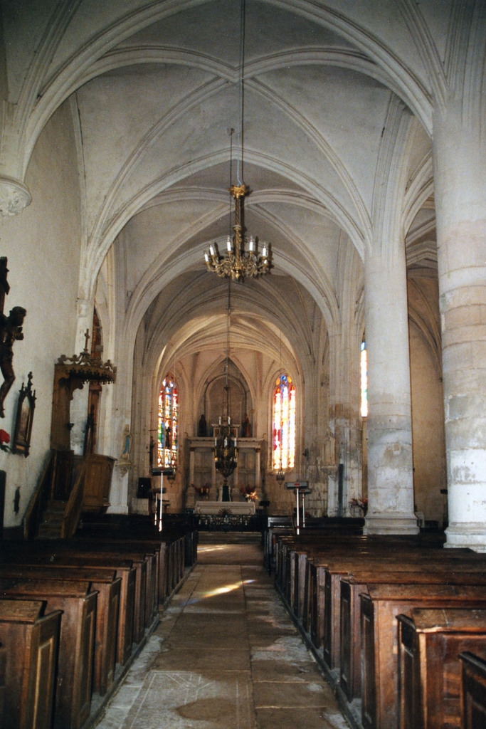 L'intérieur de l'église - Migé