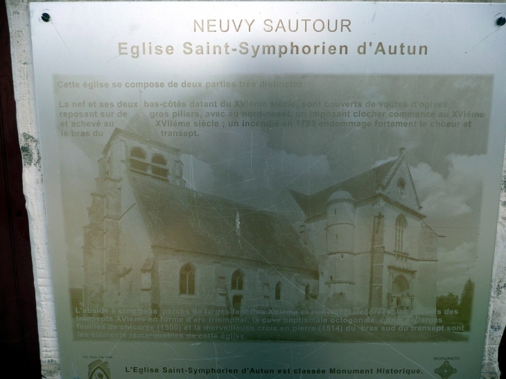 Eglise Saint Symphorien d'Autun - Neuvy-Sautour