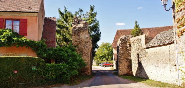 Ruines du Château et Porte du 12 Em Siècle - Pierre-Perthuis