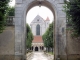l'entrée de l'abbaye