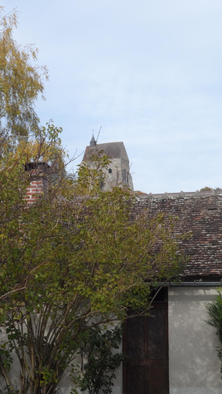 La chapelle de Vauguillain du du village comme la voayeint autrefois les habitants  - Saint-Julien-du-Sault