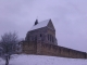 La Chapelle de Vauguillain sous la neige 