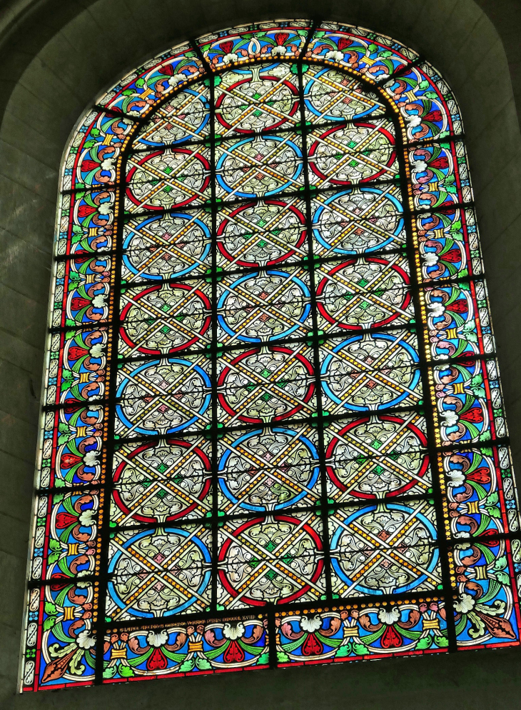 Cathédrale Saint Etienne : vitrail du 20ème siècle - Sens