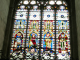 cathédrale Saint Etienne : vitrail des Saints Julien, Raphaël, Thomas et Lazare