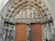 Photo suivante de Villeneuve-l'Archevêque le portail de l'église Notre Dame