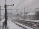 Villeneuve sur Yonne sous la neige