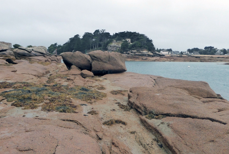 Ploumanach : la côte de granit rose - Perros-Guirec