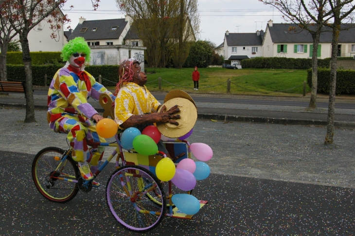Velo-clown rue du Tregor - Ploufragan