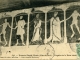 Chapelle Kermaria-Nisquit - Fragments de la Danse Macabre (carte postale de 1907)