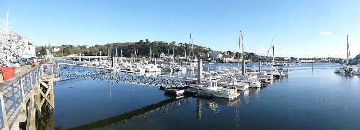 Le port de plaisance à Audierne