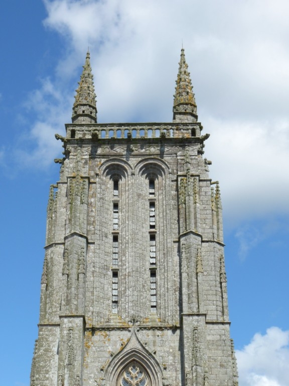 Le clocher de l'église - Carhaix-Plouguer