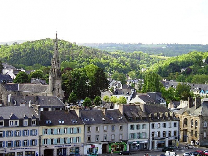 Vue sur la ville - Châteaulin
