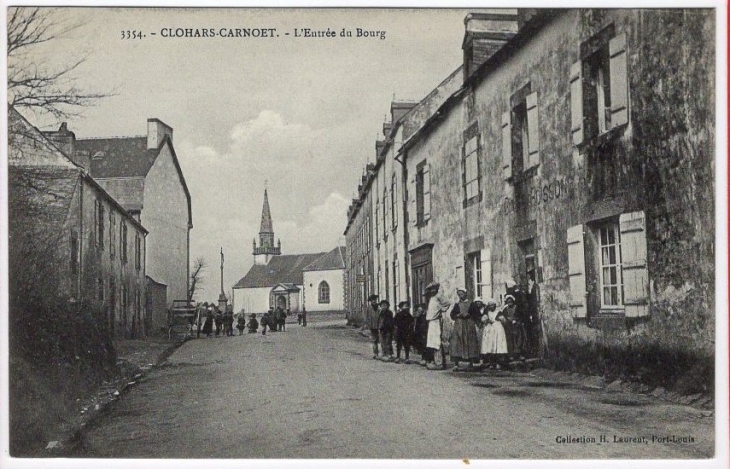 L'entrée du bourg - Clohars-Carnoët