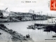 Le Port, vers 1918 (carte postale ancienne).