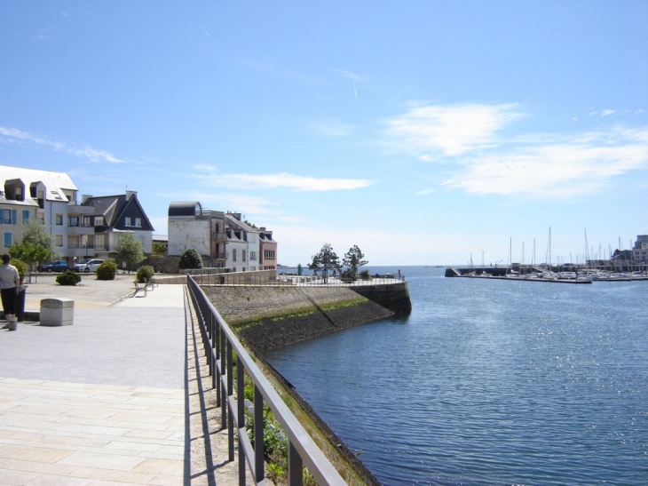 L'accès au port - Concarneau