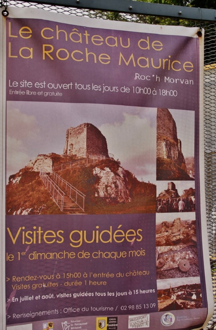 Ruines du Château - La Roche-Maurice