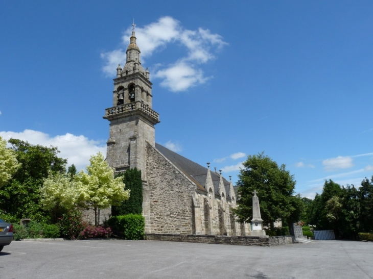 L'église  Saint-Thélo - Landeleau