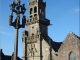 Photo suivante de Plomodiern Sainte Marie du Menez Hom, l'église et son calvaire.