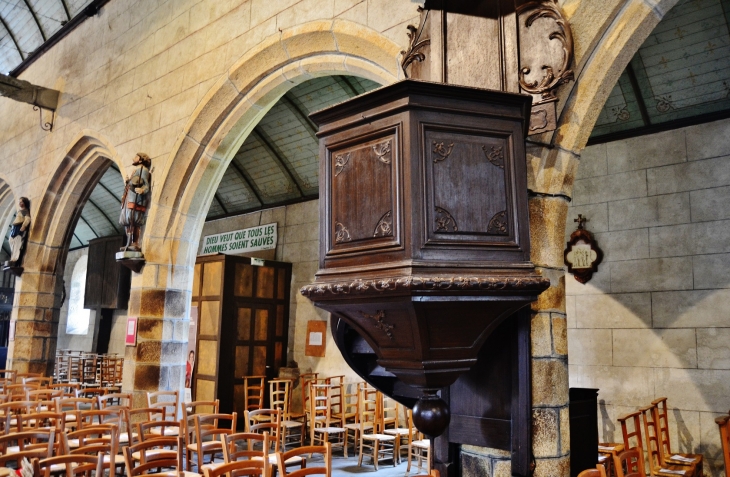 ;;église Saint-Agapit - Plouégat-Guérand