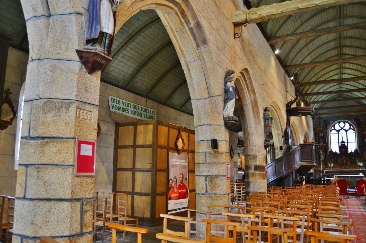 ;;église Saint-Agapit - Plouégat-Guérand