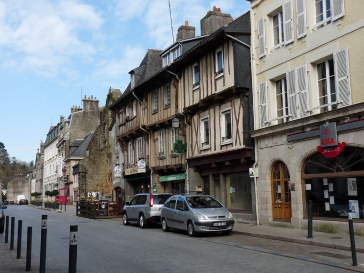 La rue Brémond D'Ars - Quimperlé