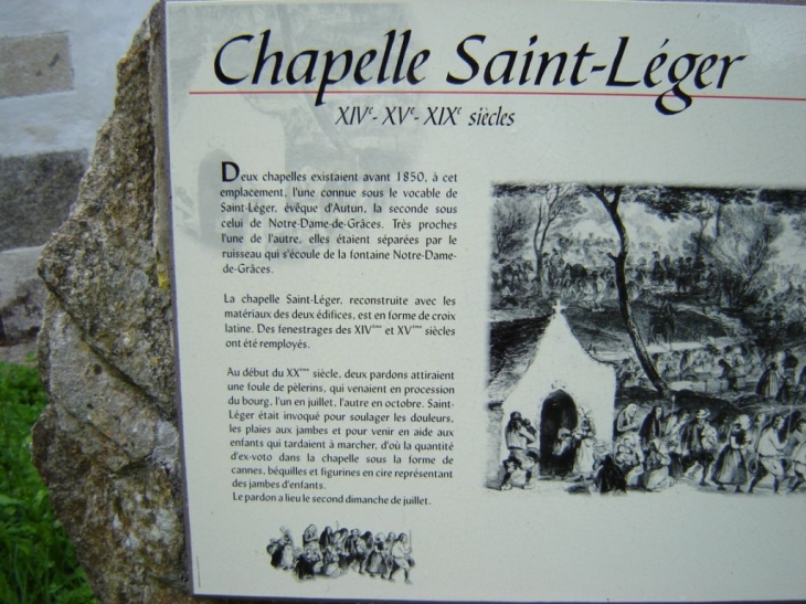 La chapelle de Saint Leger - Riec-sur-Belon