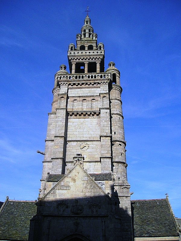 Le clocher de Notre Dame de Croaz Batz - Roscoff