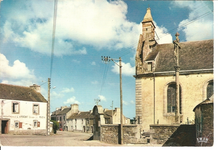 Vue de l'entrée du bourg - Sainte-Sève