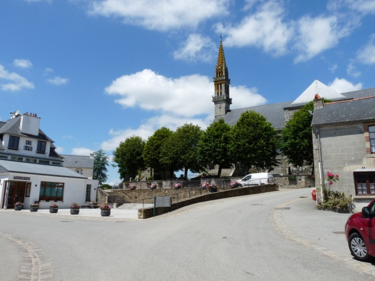 Le centre du village - Spézet