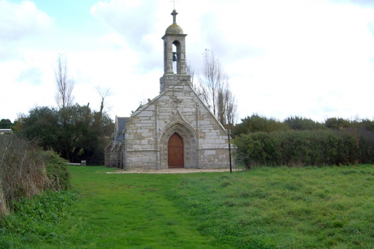 La chapelle Saint Fiacre à Tréffiagat. - Treffiagat