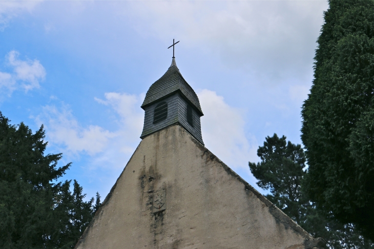 Chapelle Sainte Anne : écusson sur cette façade - Le Minihic-sur-Rance