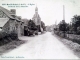 Photo suivante de Marcillé-Robert L'église et route de la Guerche, vers 1920 (carte postale ancienne).