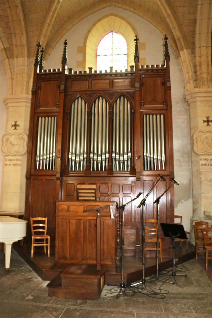 L'orgue de l'église Saint Pierre - Pleurtuit