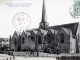 L'église (XIIe et XVIe siècles), vers 1905 (carte postale ancienne).