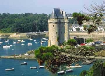 La Tour Solidor (aujourd'hui musé des Cap Horniers). - Saint-Malo