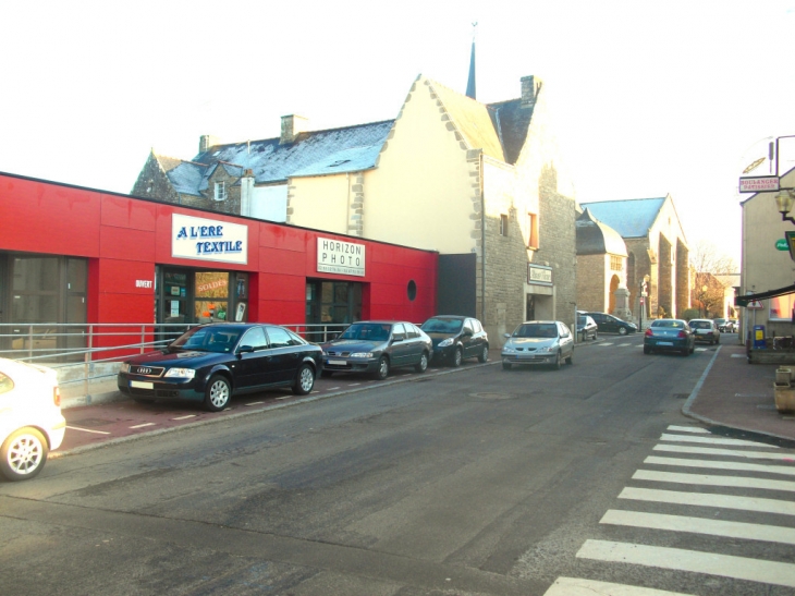 Rue de Vannes vers le centre - Allaire