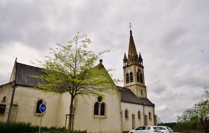  église Saint-Aubin - Brandivy