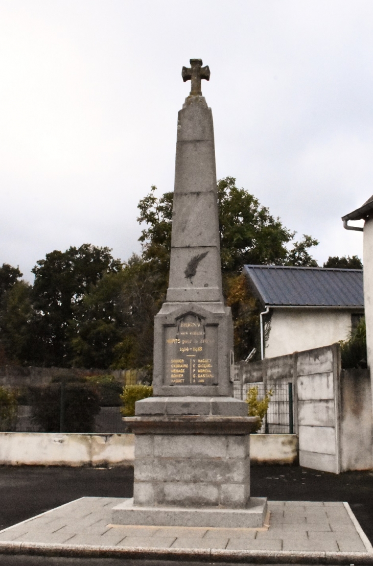 Monument-aux-Morts - Brignac