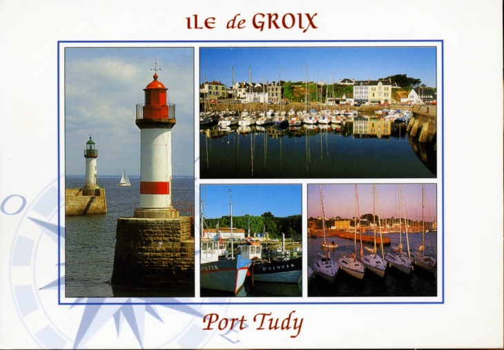 Port Tudy (carte postale). - Groix