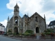 Photo suivante de Locminé Eglise Saint-Colomban moderne, vestiges de l'ancien édifice qui contiennent les cloches.
