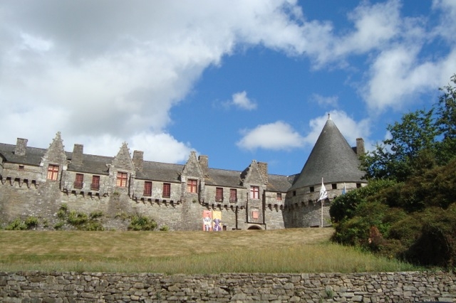 Château de Rohan du XVe siècle. - Pontivy