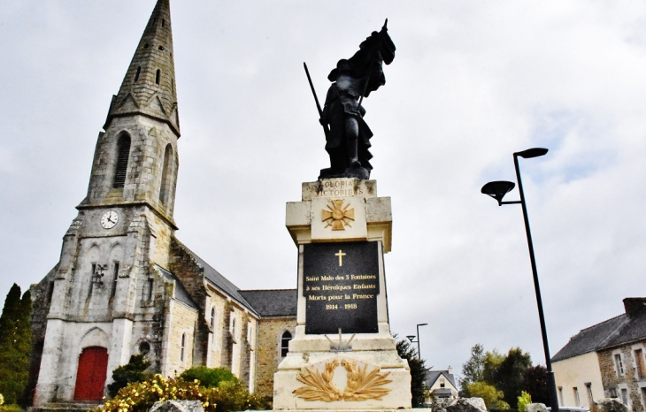 Monument-aux-Morts - Saint-Malo-des-Trois-Fontaines