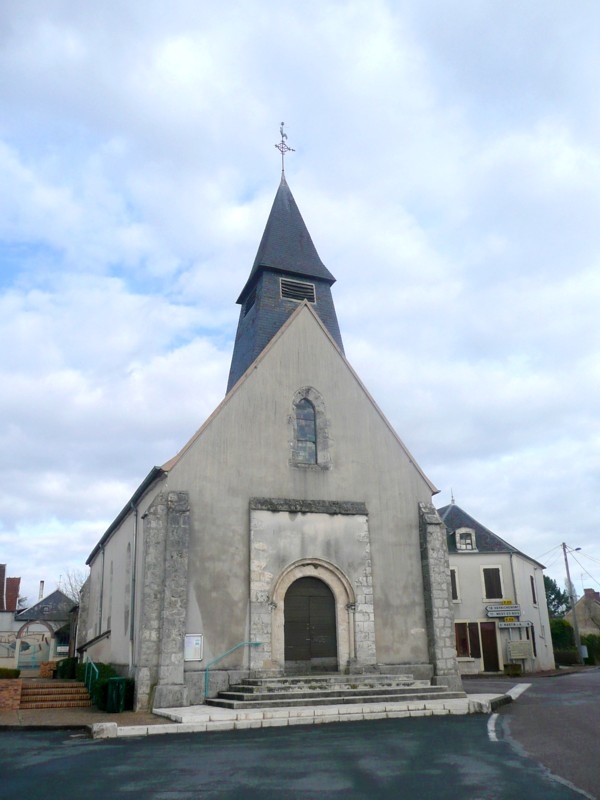 L'église d'Allogny