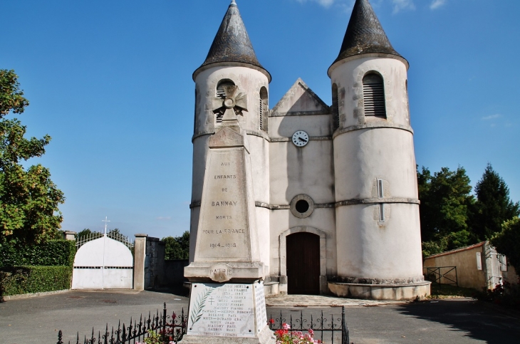 Monument aux Morts - Bannay