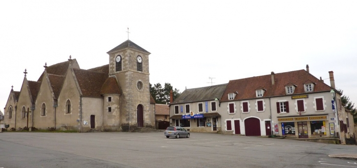Place de l'église - Boulleret