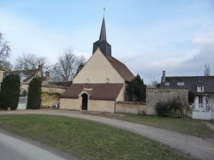 L'église romane - Brinay
